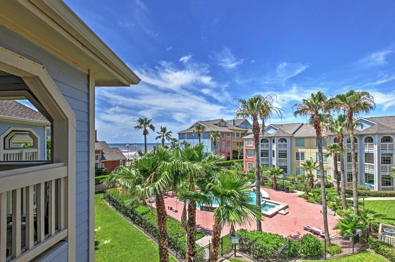 Colorful Galveston Retreat Steps From Beach And Pool المظهر الخارجي الصورة