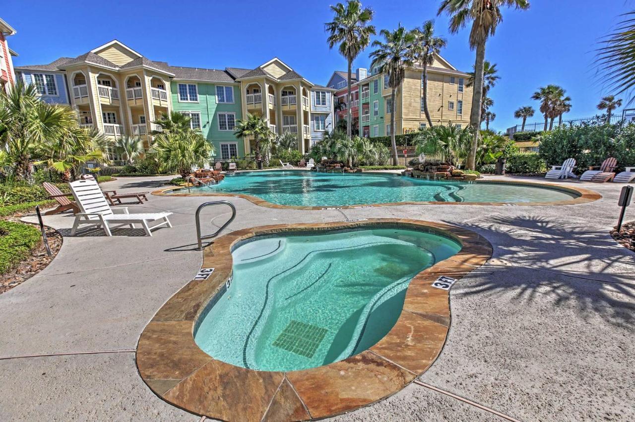 Colorful Galveston Retreat Steps From Beach And Pool المظهر الخارجي الصورة